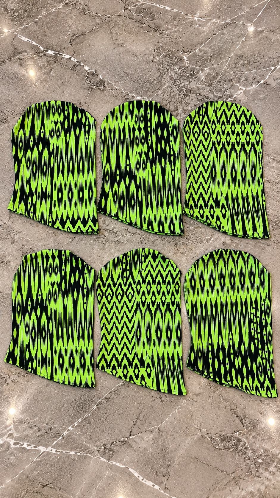 SP826-01 TOXIC — Neon Green Balaclava Mask
