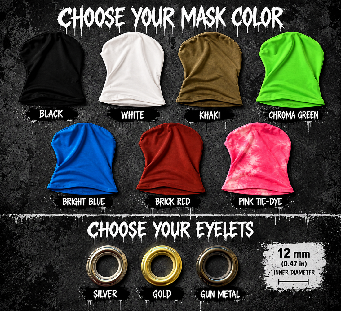 Custom Masks: Your Logo on a Full-Face Balaclava
