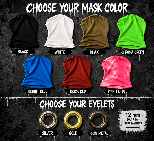 Custom Masks: Your Logo on a Full-Face Balaclava