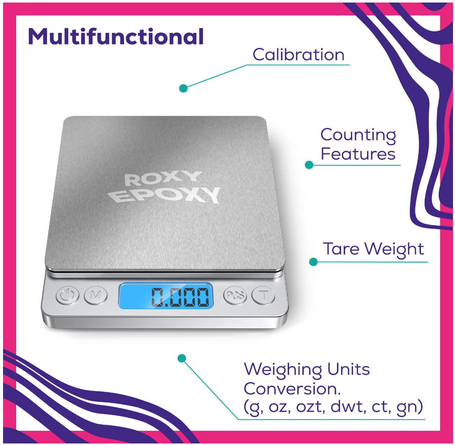 Portable Digital Mini Gram Weighing Scale - LCD Backlit Pocket Scale