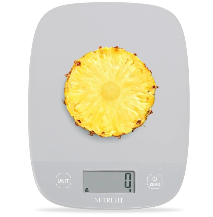 Digital Kitchen Food Scale - 11lbs/5kg Capacity, Precise Measurements & Multi-Function Design