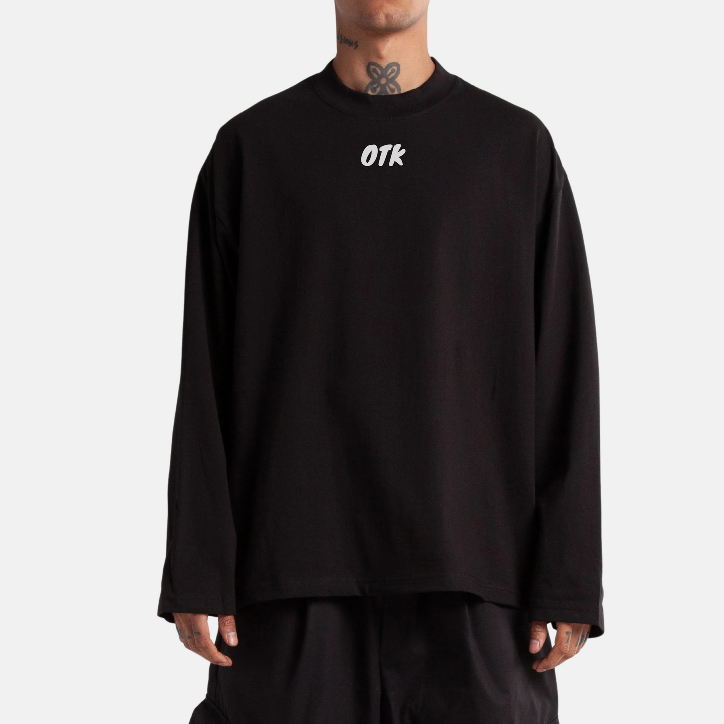 Oversized Long Sleeve Shirt – Hard Path to Millions Streetwear Tee