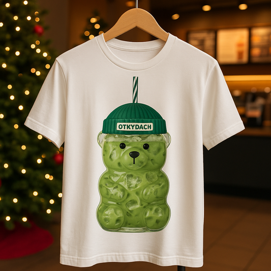 Bearista cup Matcha Bear Cup Shirt – Trendy OTKYDACH Design, Perfect Gift for Matcha Lovers bucks Coffee Cup Trend T-Shirt | Bear cup