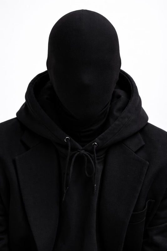Black Full Face Mask – 3-in-1 Balaclava & Beanie