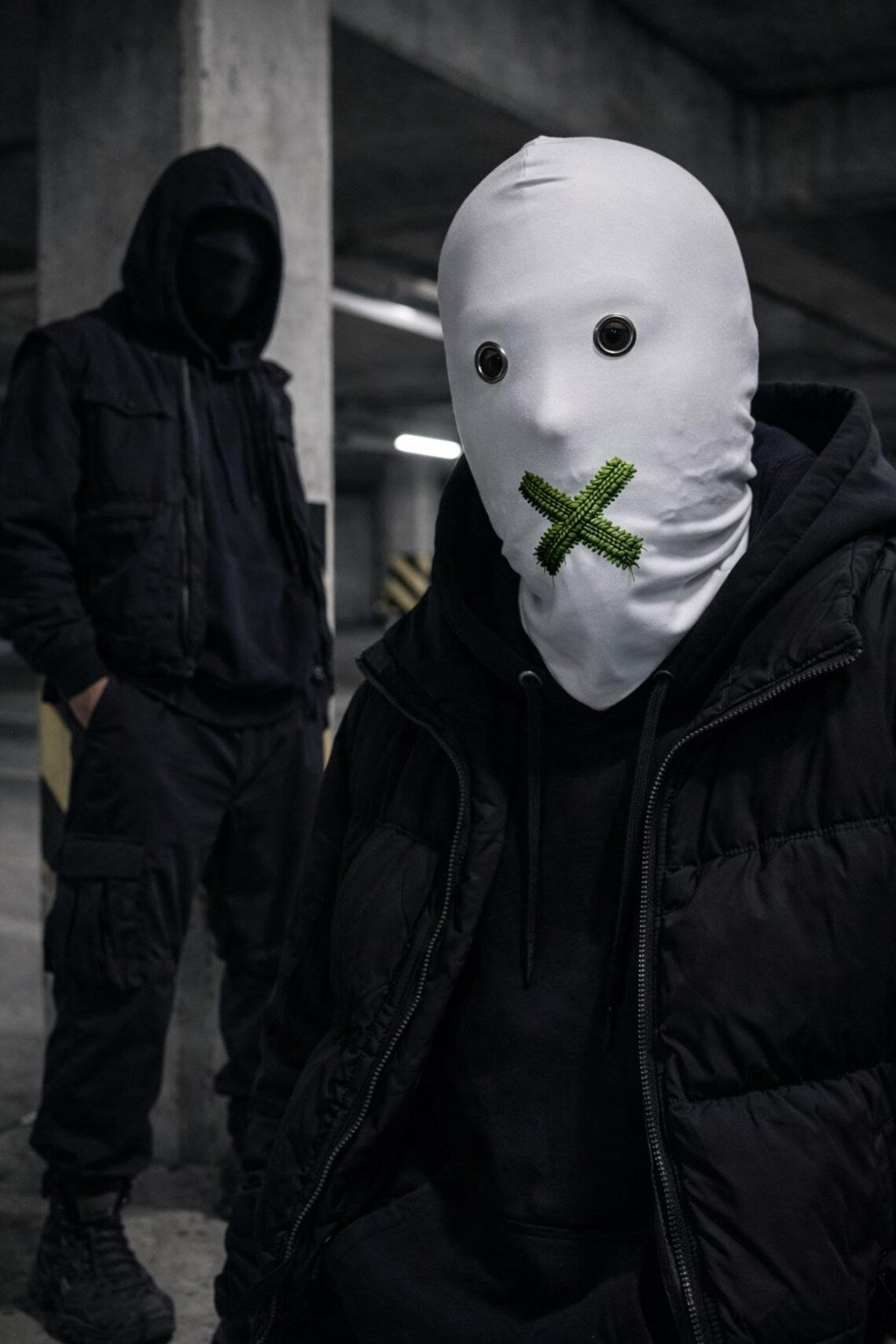 Stitched Mouth X Mask – Halloween Full Face Balaclava | OTKYDACH