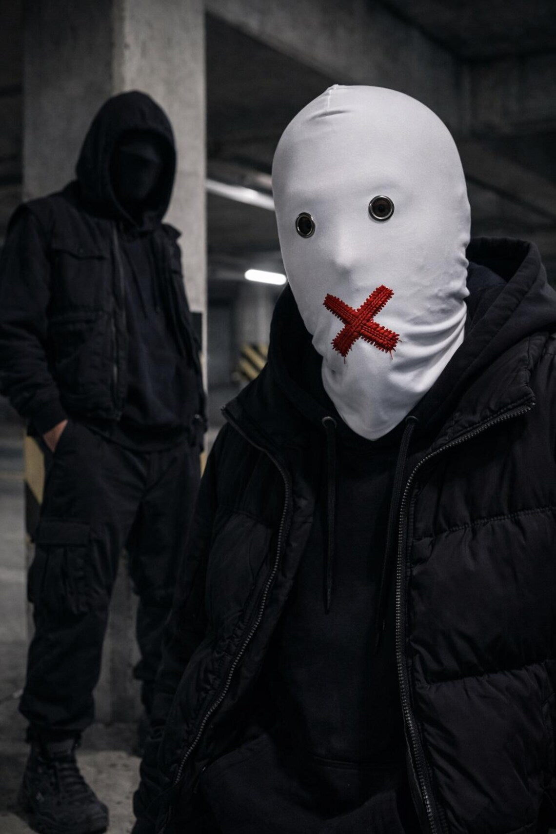 Stitched Mouth X Mask – Halloween Full Face Balaclava | OTKYDACH