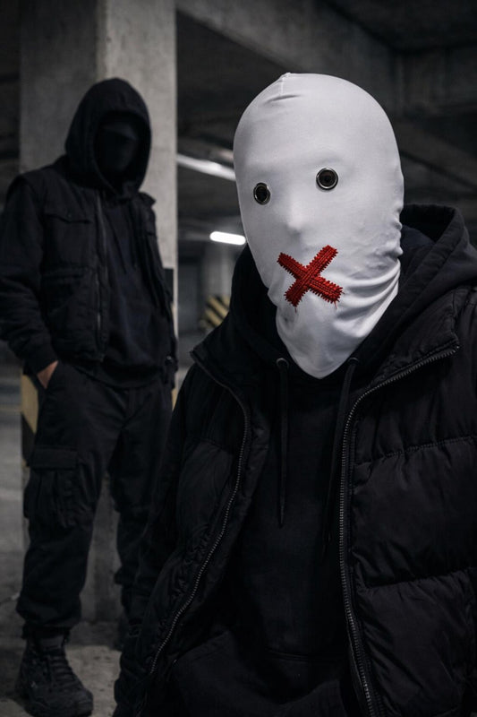Stitched Mouth X Mask – Halloween Full Face Balaclava | OTKYDACH