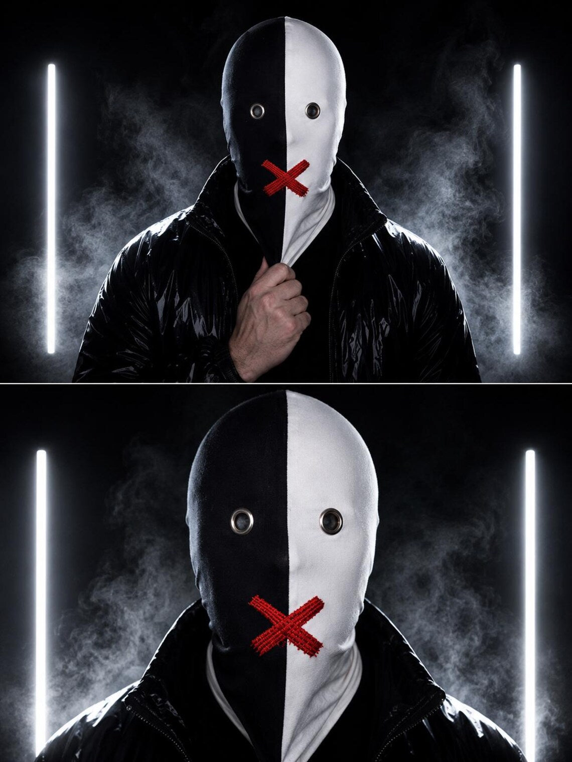 Stitched Mouth X Mask – Halloween Full Face Balaclava | OTKYDACH
